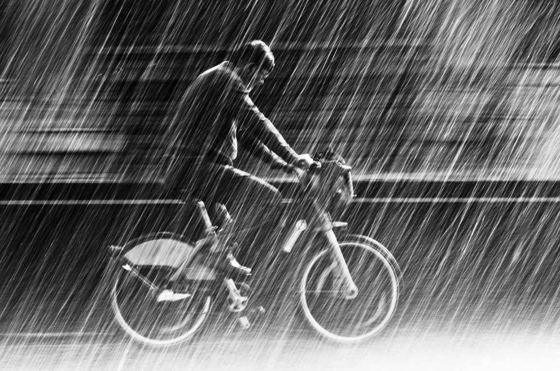 Струи дождя. Фото: Christian Muller