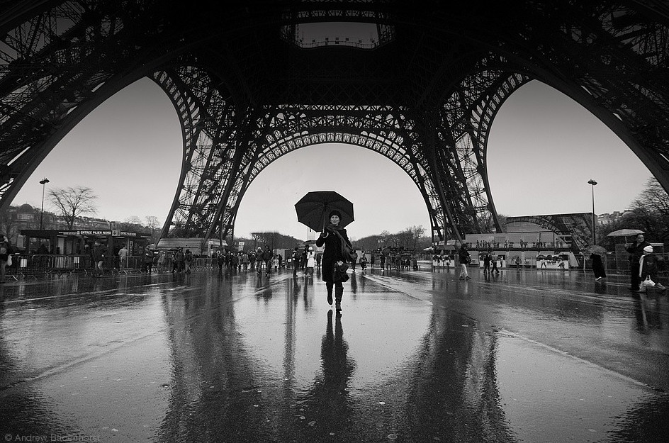 Дождь в Париже. Фото: Andrew Badenhorst