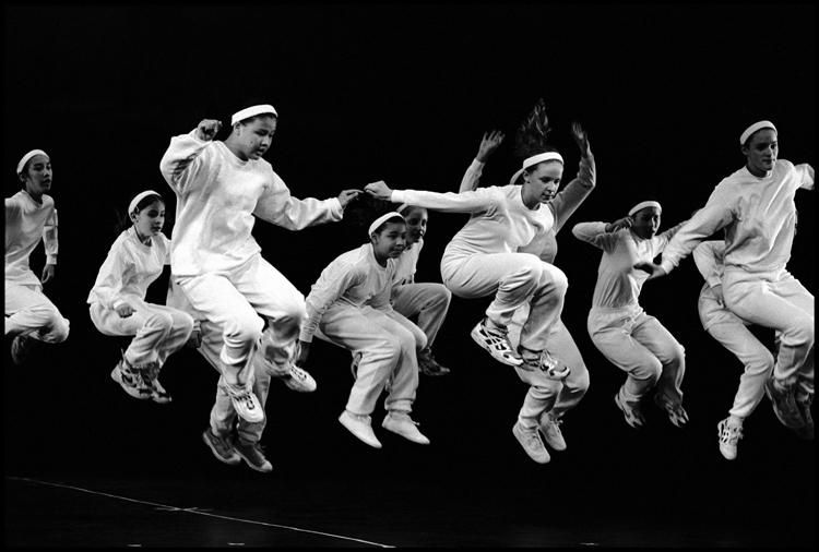Нью-Йорк, Нью-Йорк. 1997. Национальный Институт Танца. Фото: Берт Глинн