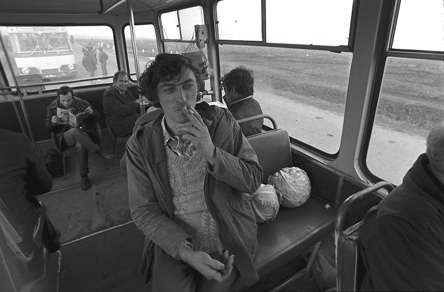 Журналисты АПН на уборке капусты. 1978 год