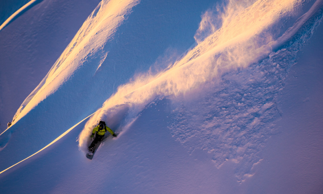 Сноубордист. Фото: Kirill Umrikhin