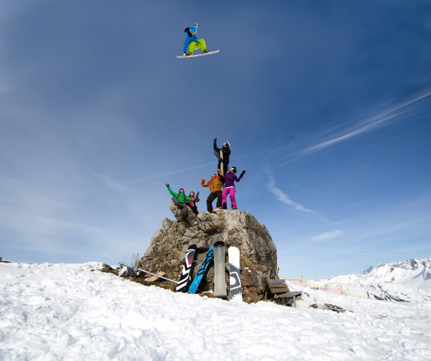Сноубордисты. Фото: Thilo Pollak