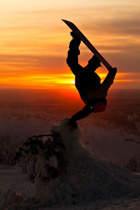 Сноубордист. Фото: Flo Jager