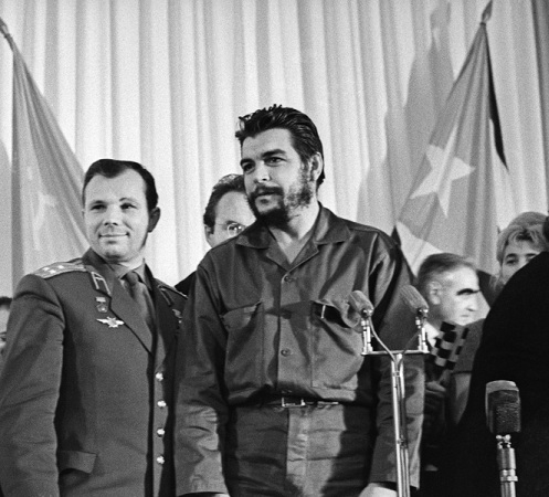 Юрий Гагарин и Эрнесто Че Гевара, 1964