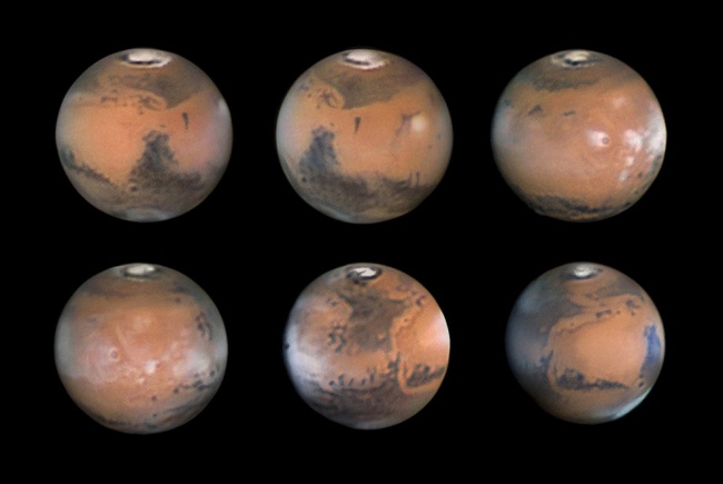 Второе место: «Марс в 2012 году». (Damian Peach/Astronomy Photographer of the Year)