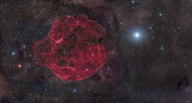 Второе место: «Остаток сверхновой Симеиз-147». (Rogelio Bernal Andreo/Astronomy Photographer of the Year)