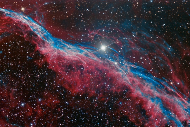 Рекомендация жюри: «NGC 6960, или туманность Ведьмина метла». (Robert Franke/Astronomy Photographer of the Year)