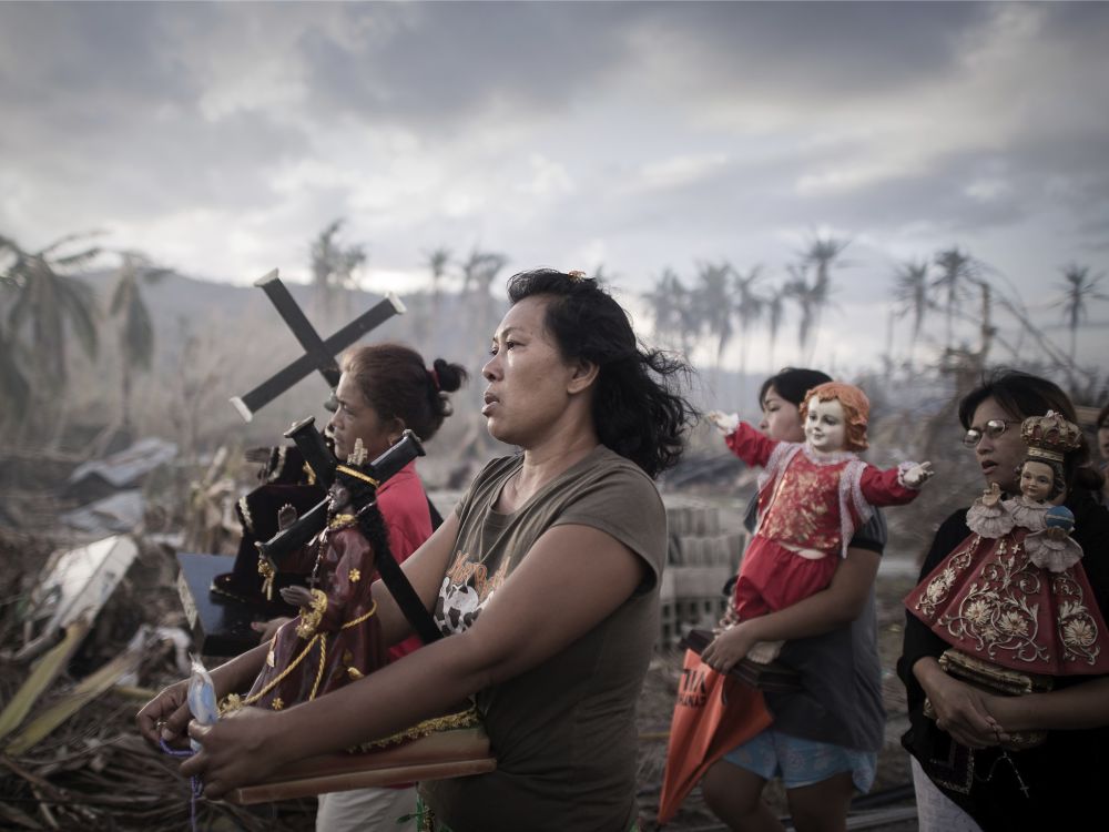 Последствия разрушительного ноябрьского тайфуна на Филиппинах. Фото: Philippe Lopez, AFP/Getty Images