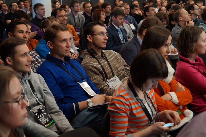 Слушатели на конференции Internet Business Conference (IBC) Russia – 2013
