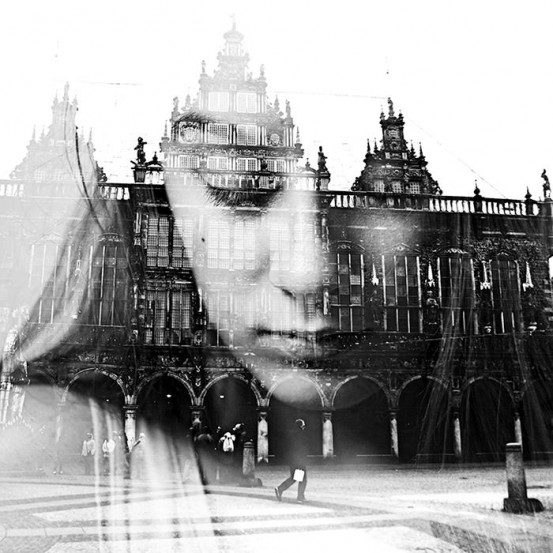Портрет девушки в технике мультиэкспозиции. Фото: Анета Иванова (Aneta Ivanova)