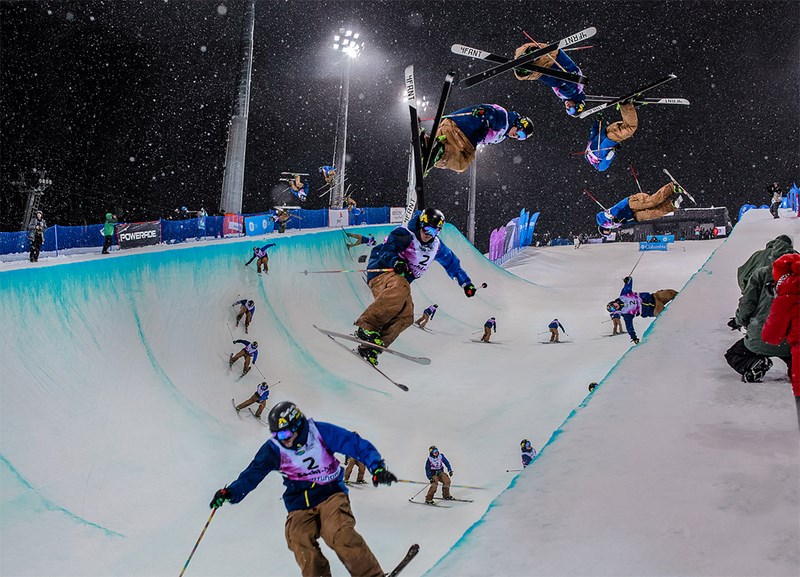 Соревнования по сноуборду. Фото Кирилла Умрихина. Дэвид Вайз, Чемпионат Мира 2013, Роза Хутор