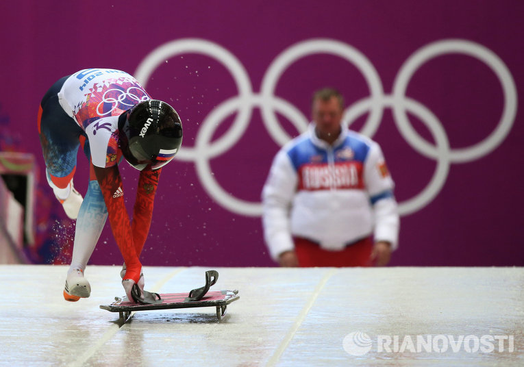 Елена Никитина впервые в истории принесла России бронзу в женском скелетоне