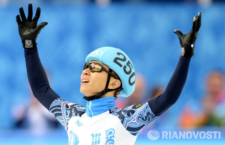  Виктор Ан выиграл первое в истории России золото Олимпийских игр в шорт-треке
