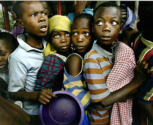 Африканские дети. Фото Кэролин Коул (Carolyn Cole)