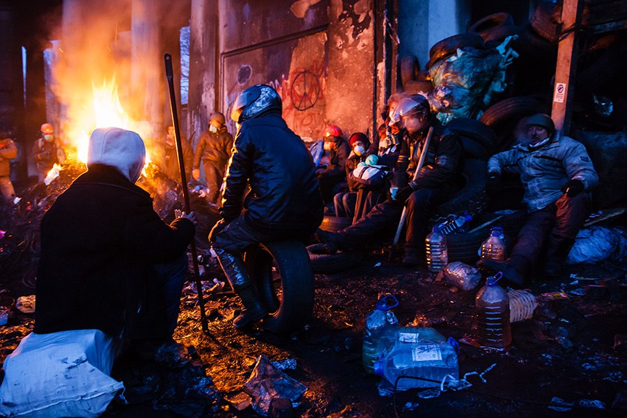 Беспорядки в Киеве. Фото: Михаил Палинчак