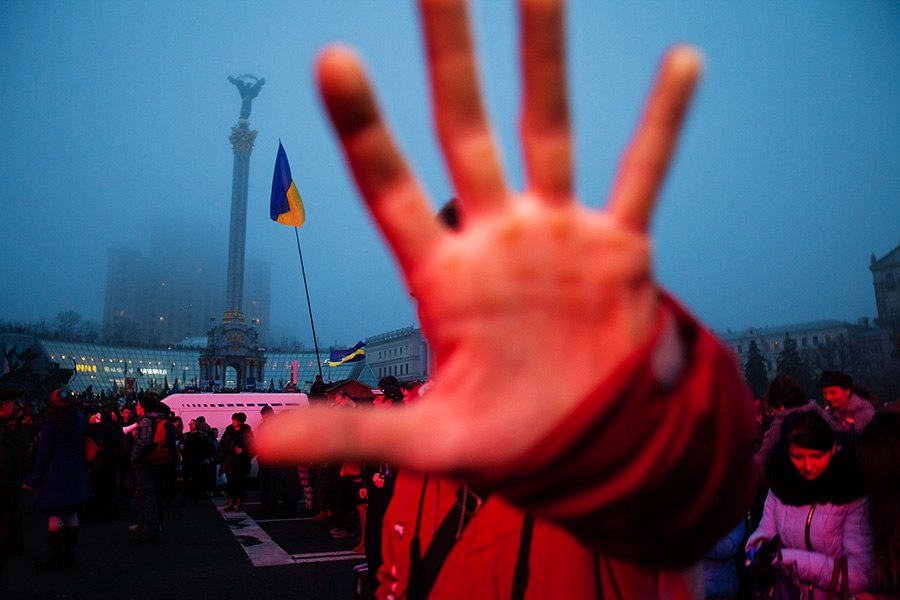 Революция в Киеве. Фото: Михаил Палинчак