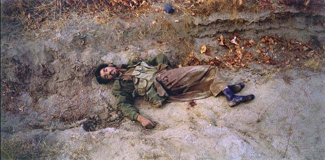 Талибский солдат. Фото - Люк Делайе (Luc Delahaye)