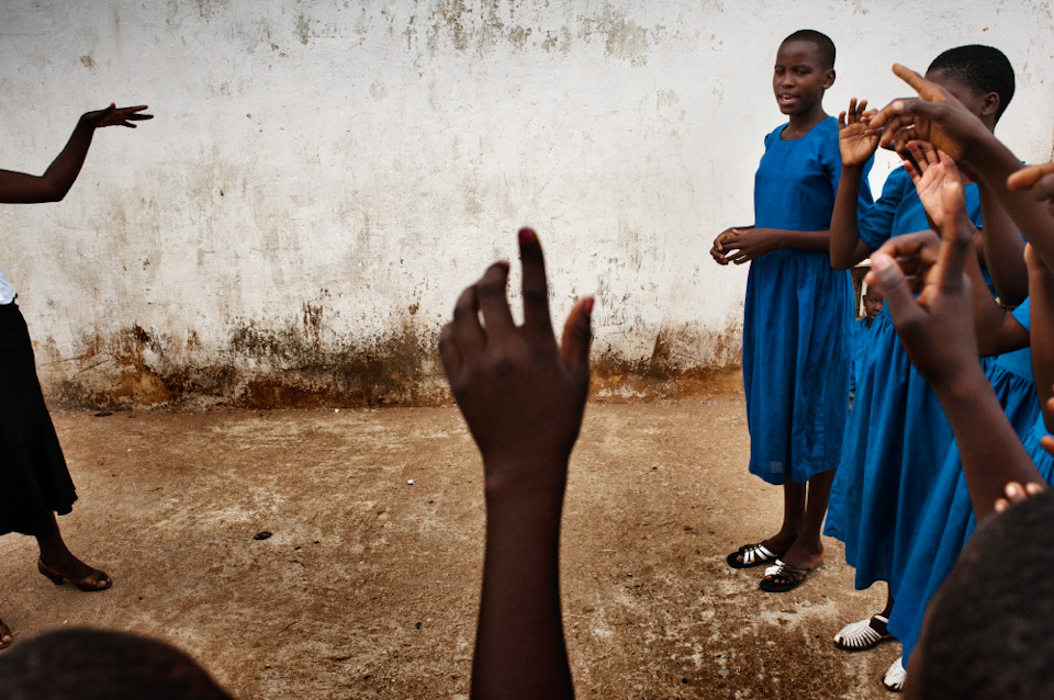 Африканские дети. Фото - Франческо Зизола (Francesco Zizola)