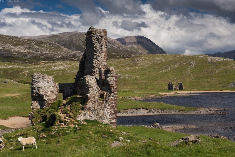  руины замка Адверк