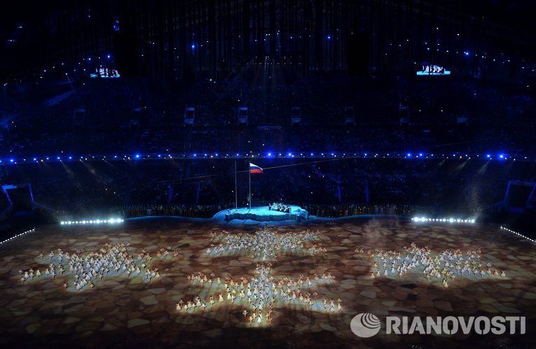 Церемония открытия Паралимпийских зимних игр в Сочи