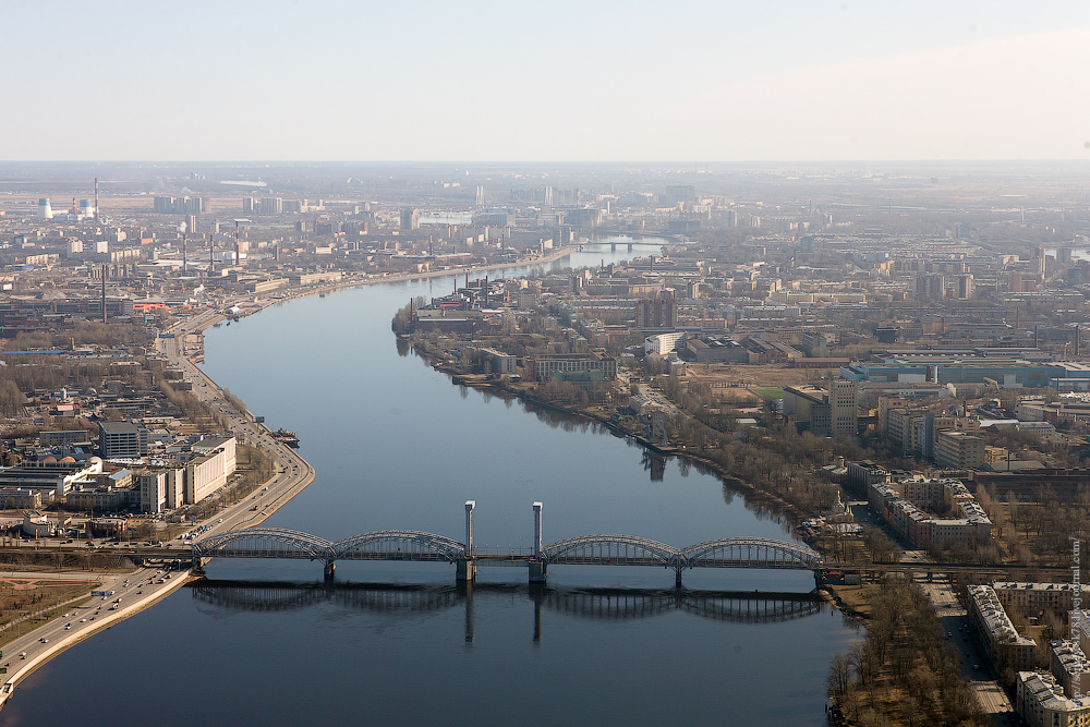 Санкт-Петербург, фото с высоты. Автор - Сергей Клочев
