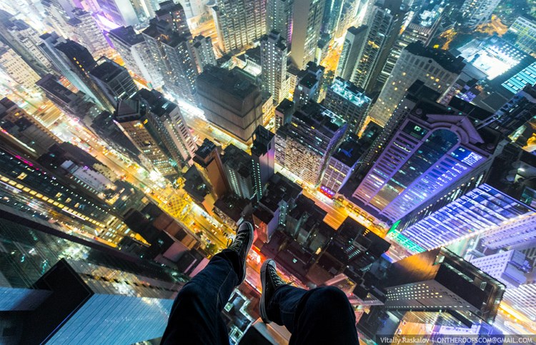 Гон Конг с высоты. Фото Виталия Раскалова