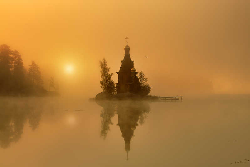 Фото - Эдуард Гордеев. Храм на воде