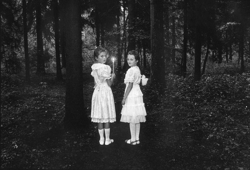 Девочки в лесу. Последние фотографии Виргилиуса Шонты