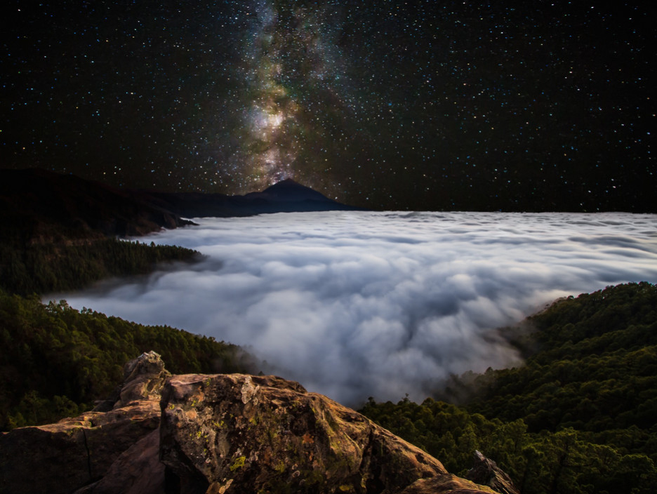 Облака в горах. Фото:  Албан Хендерикс 