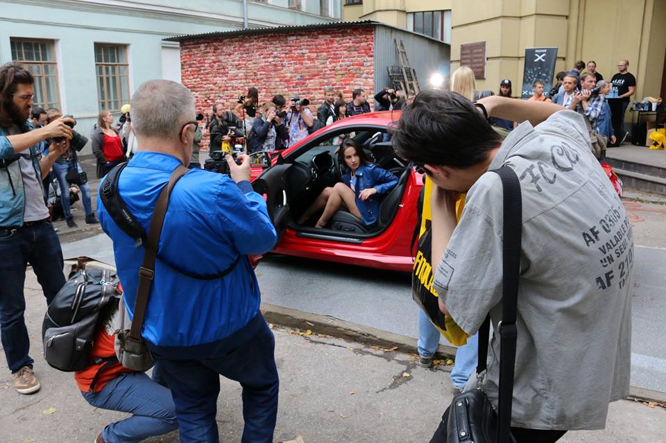 Воркшопы по съемке моделей на площадке МАРХИ в "День Фотографа - 2015"