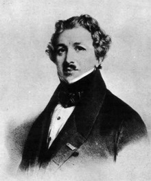 Луи Жак Манде Дагер. (1787—1851) Литография. 1837 г.