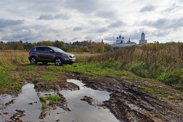 KIA Sportage и бездорожье