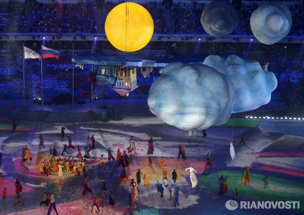 Церемония закрытия ОИ в Сочи