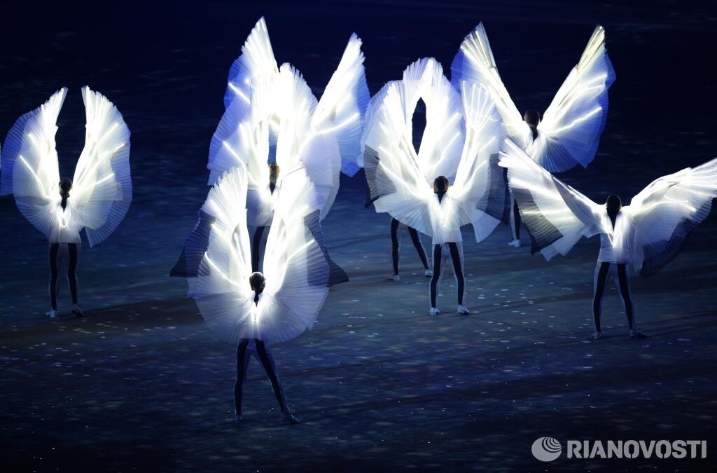 Церемония закрытия ОИ в Сочи. Корейская часть