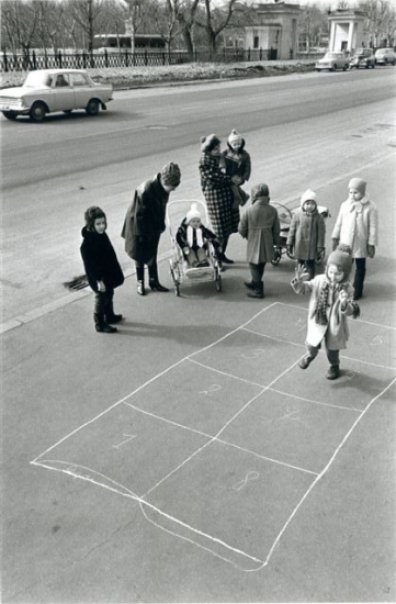 Буфет в аэропорту Внуково. Автор: Василий Егоров, 1971 год