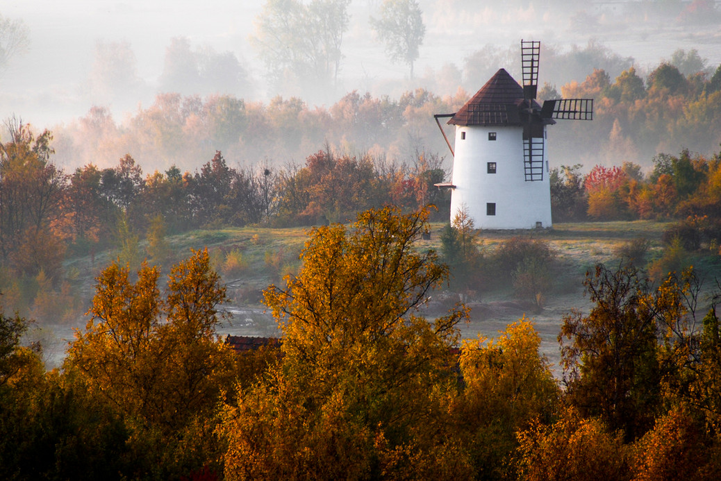  Пейзажи с мельницами. Фото: Michal Miko